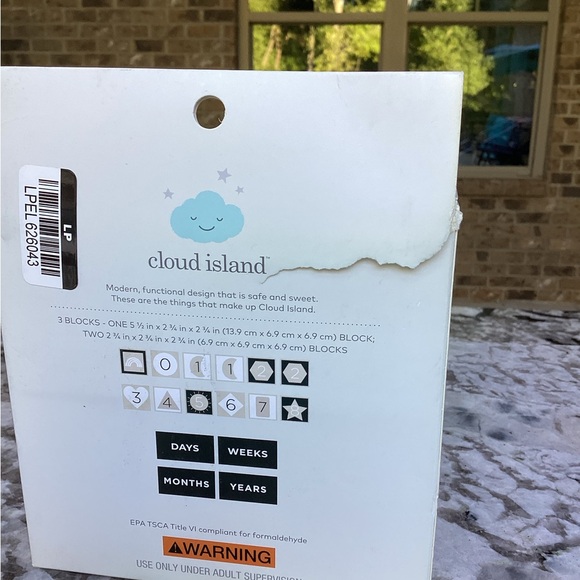 Baby milestone blocks days,weeks,months, years - Picture 2 of 2